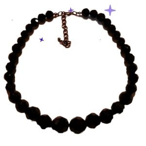 Pretty faceted beaded necklace